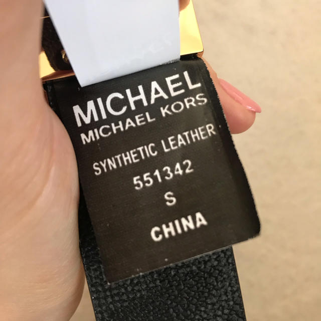 Michael Kors(マイケルコース)のMICHEL KORSリバーシブル ベルト レディースのファッション小物(ベルト)の商品写真