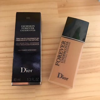 ディオール(Dior)のDior Skin Forever Undercover #030 残量9割(ファンデーション)