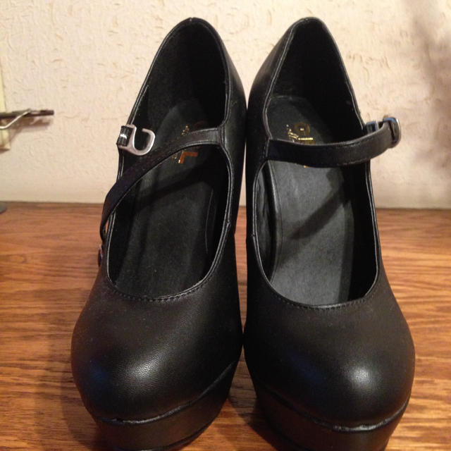 GRL(グレイル)の黒ヒール レディースの靴/シューズ(ハイヒール/パンプス)の商品写真