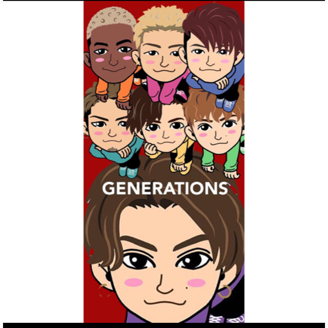 GENERATIONS(ジェネレーションズ)の専用 スマホ/家電/カメラのスマホアクセサリー(iPhoneケース)の商品写真