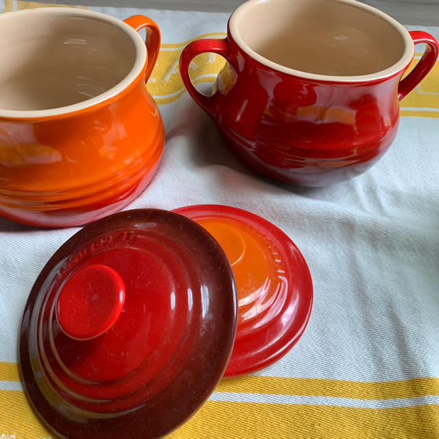 LE CREUSET(ルクルーゼ)のお買い得！ ル・クルーゼ lecreuset 全7点セット  インテリア/住まい/日用品のキッチン/食器(食器)の商品写真