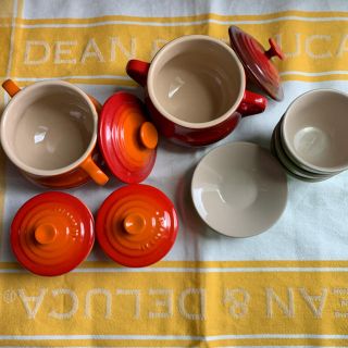 ルクルーゼ(LE CREUSET)のお買い得！ ル・クルーゼ lecreuset 全7点セット (食器)