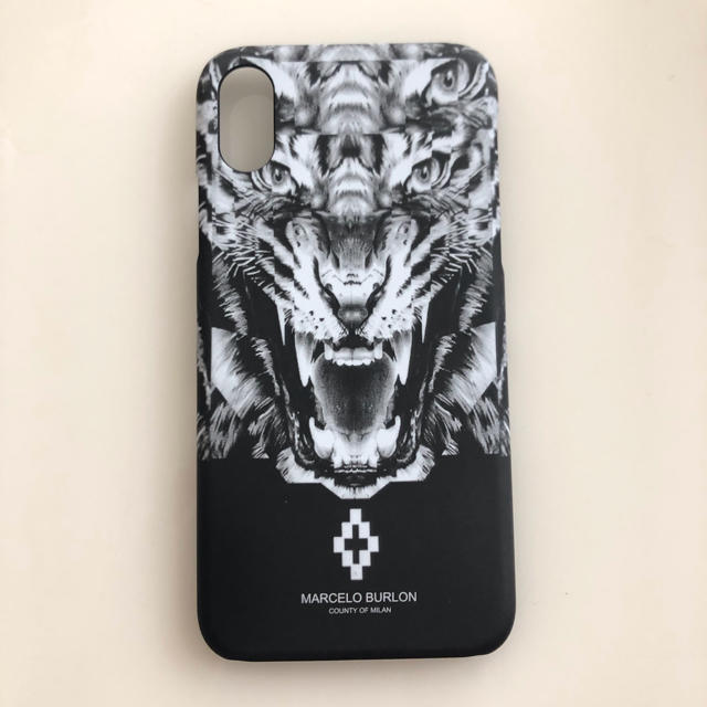 MARCELO BURLON - iPhoneケース マルセロバーロン トラ iPhoneXの通販 by sjy's shop｜マルセロブロンならラクマ