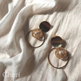 ディーホリック(dholic)のまゆフープピアス(ピアス)