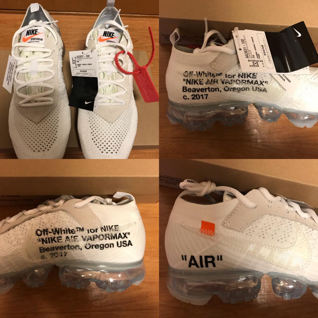 NIKE AIR VAPORMAX OFF-WHITE THE10のサムネイル