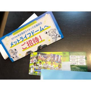 小中学生観戦チケット引換券 フレンドリーシティ(野球)