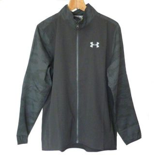 アンダーアーマー(UNDER ARMOUR)の新品L★定価9180円アンダーアーマー黒サマーウーヴンジャケット(ナイロンジャケット)