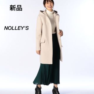 ノーリーズ(NOLLEY'S)の新品 NOLLEY'S ノーリーズ ヴィクトリアラム 2way ウールコート M(ロングコート)