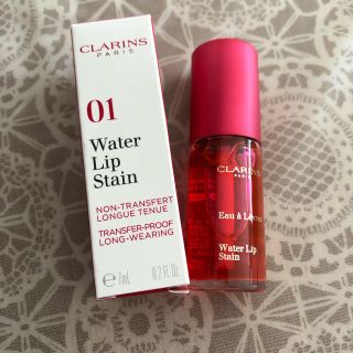 クラランス(CLARINS)のクラランスウォーターリップステイン  カラー01(リップケア/リップクリーム)