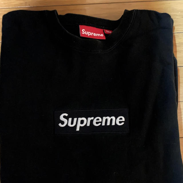 Supreme Box Logo Crewneck Black XL