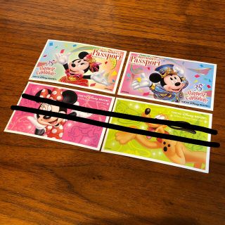 ディズニー(Disney)のU－K&H様専用【使用済】ディズニー パークチケット ミッキー ミニー(遊園地/テーマパーク)