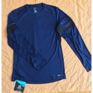 サロモン(SALOMON)の【新品】(サロモン) ランニングシャツ ＥＵ S(日本M) メンズ(Tシャツ/カットソー(七分/長袖))