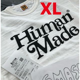 ジーディーシー(GDC)のgirls don’t cry×human made white tee(Tシャツ/カットソー(半袖/袖なし))