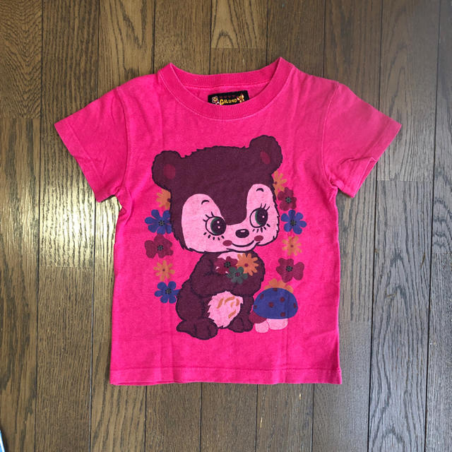 GrandGround(グラグラ)のグラグラ ピンクTシャツ 5 キッズ/ベビー/マタニティのキッズ服女の子用(90cm~)(Tシャツ/カットソー)の商品写真