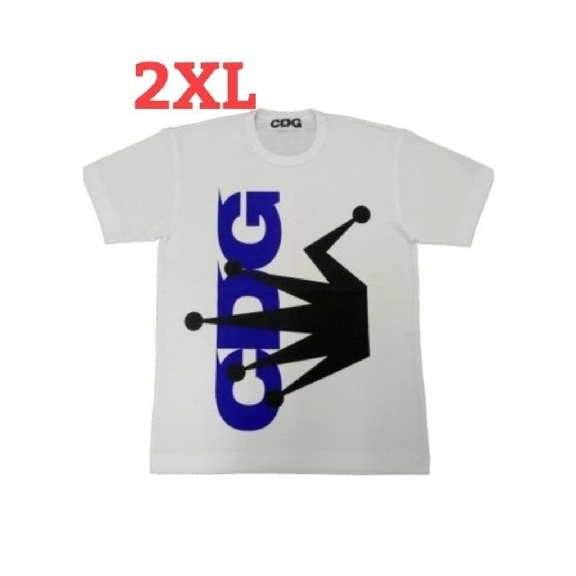 【最安値に挑戦】 COMME des GARCONS - コム・デ・ギャルソン STUSSY Tシャツ 2XL Tシャツ/カットソー(半袖/袖なし)