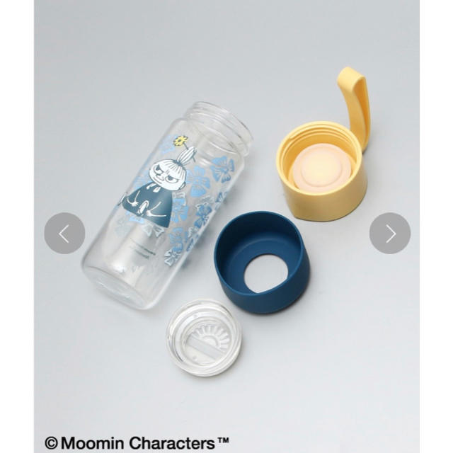 AfternoonTea(アフタヌーンティー)の完売品 Moomin×Afternoon Tea/ガラスボトル 400ml インテリア/住まい/日用品のキッチン/食器(タンブラー)の商品写真