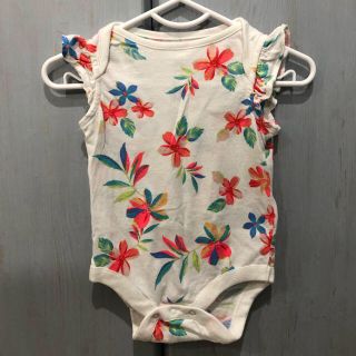 ベビーギャップ(babyGAP)のbabyGap  花柄ロンパース(ロンパース)