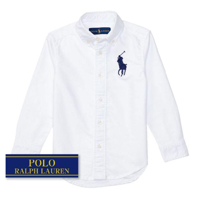 【超特価SALE開催!】 Ralph Lauren 3587 ホワイト オックスフォードシャツ ラルフローレン ☆新品☆100 - ブラウス 【超特価SALE開催!】 Ralph Lauren 3587 ホワイト オックスフォードシャツ ラルフローレン ☆新品☆100 - ブラウス