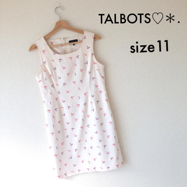 美品*TALBOTS*フェミニン*しっかりワンピース | kidscareclinics.com