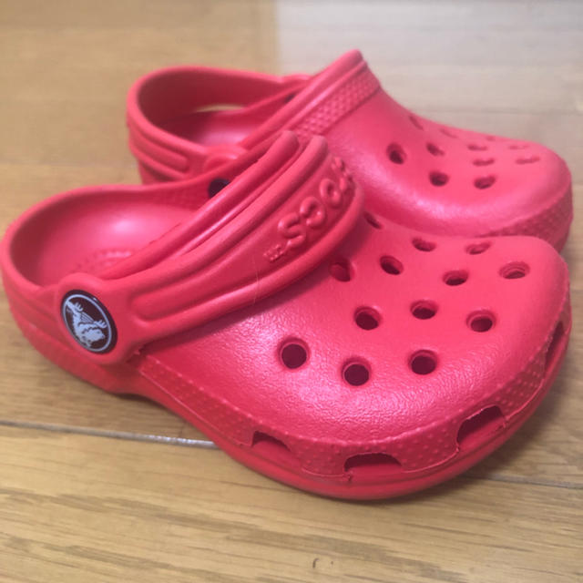 crocs(クロックス)のクロックス キッズサイズ 14㎝  キッズ/ベビー/マタニティのベビー靴/シューズ(~14cm)(サンダル)の商品写真