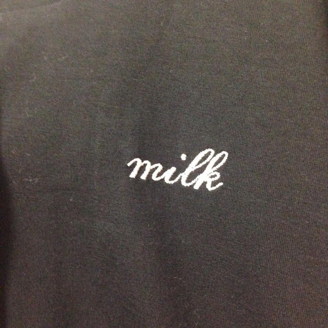 MILK(ミルク)のロゴ入りカーディガン レディースのトップス(カーディガン)の商品写真