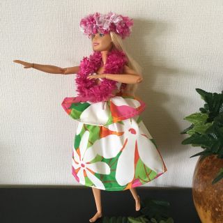 バービー(Barbie)のバービー人形 フラダンス衣装 【No.120】(人形)