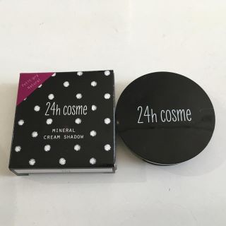 ニジュウヨンエイチコスメ(24h cosme)の24hコスメ ミネラルクリームシャドー〈シャイニーピンク〉(アイシャドウ)