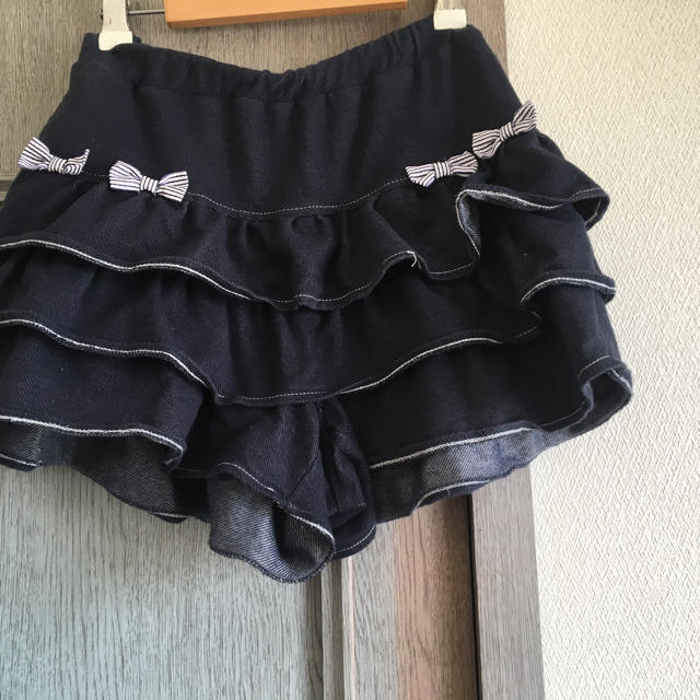 anyFAM(エニィファム)のエニィファム   ティアードパンツ スカパン ショートパンツ キッズ/ベビー/マタニティのキッズ服女の子用(90cm~)(スカート)の商品写真