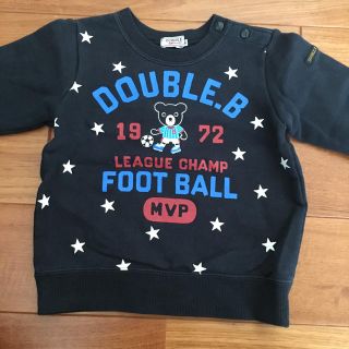 ダブルビー(DOUBLE.B)のダブルb トレーナー 90(Tシャツ/カットソー)