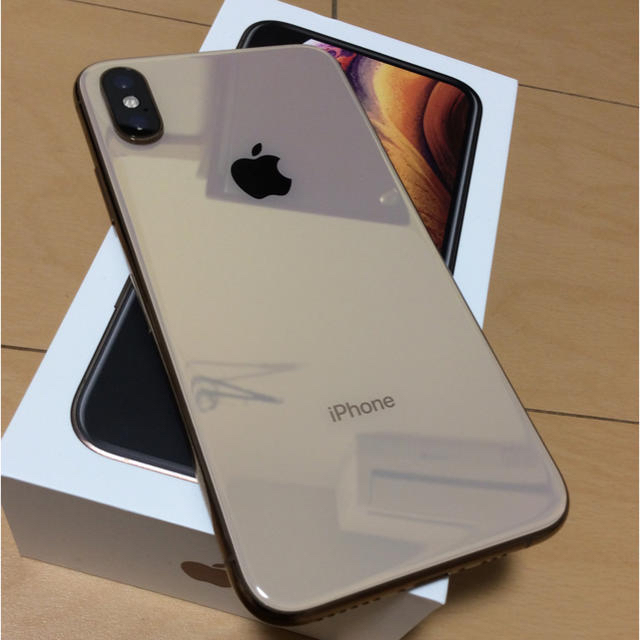 iPhoneXS 256GB ゴールド SIMフリー