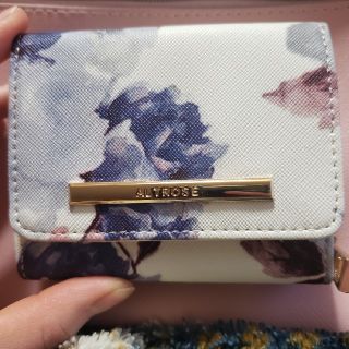 ムルーア(MURUA)の花柄　ミニ財布(財布)