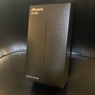 ギャラクシー(galaxxxy)のGalaxy Note9 SC-01L  SIMフリー  黒(スマートフォン本体)