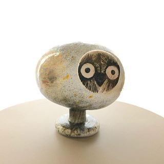 イッタラ(iittala)の*売約済み* Nuutajarvi Pearl Owl バード(置物)