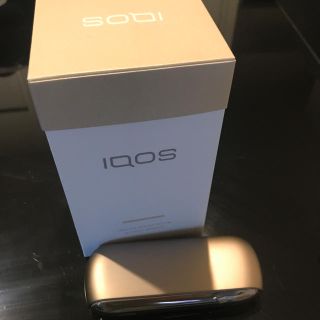 アイコス(IQOS)のiQOS3ゴールド新品未使用(タバコグッズ)