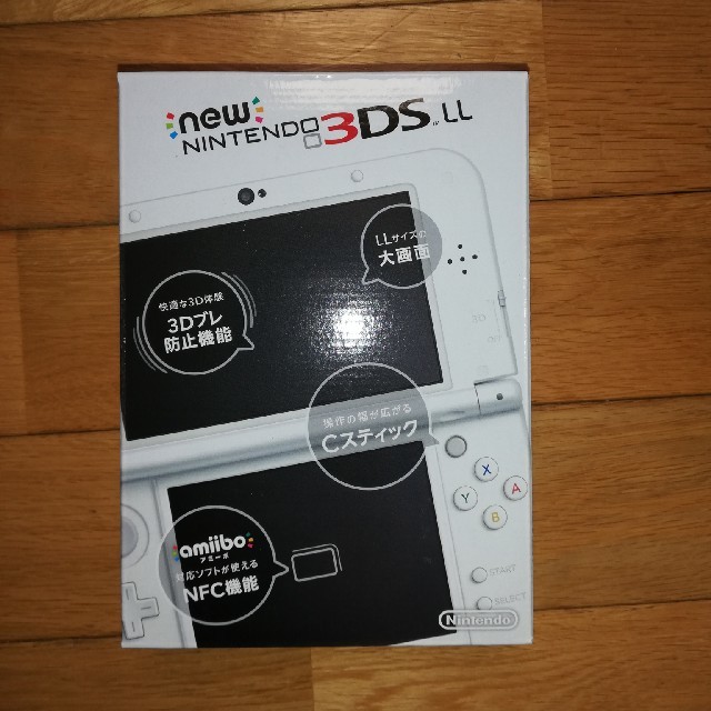 エンタメ/ホビー新品未開封　new nintendo 3DS LL パールホワイト