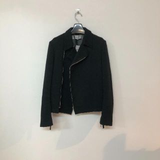 コムデギャルソン(COMME des GARCONS)のコムデギャルソンローブ綿ライダース(ライダースジャケット)