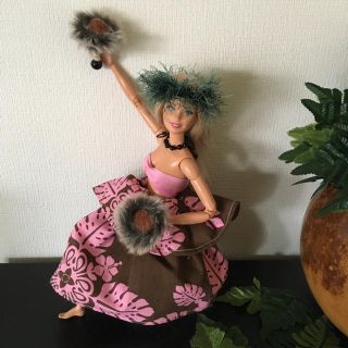 バービー(Barbie)のバービー人形 フラダンス衣装 ウリウリ【No.121】(人形)