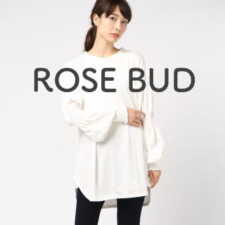 ローズバッド(ROSE BUD)の(ROSE BUD)袖コンシャスカットソー(カットソー(長袖/七分))