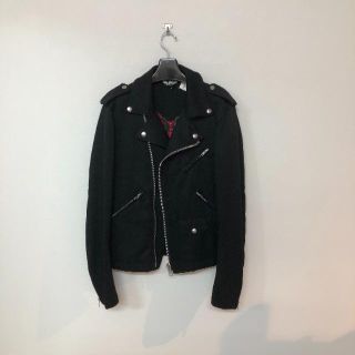 コムデギャルソン(COMME des GARCONS)のコムデギャルソンBLACKライダース(ライダースジャケット)