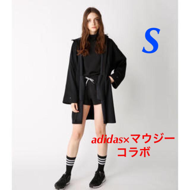 adidas(アディダス)の【レディースＳ】マウジー×アディダス コラボ ロングパーカー ジャケット レディースのトップス(パーカー)の商品写真