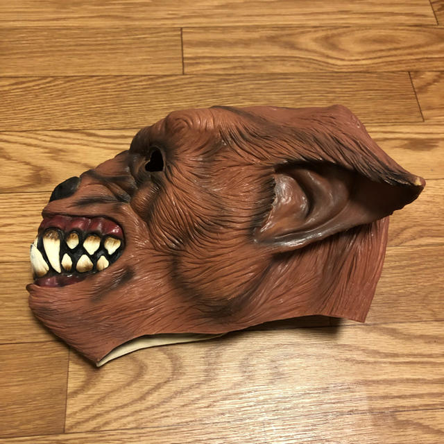 オオカミ男 マスク エンタメ/ホビーのコスプレ(小道具)の商品写真
