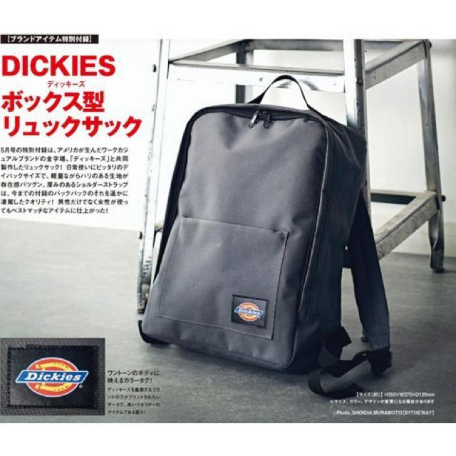 Dickies(ディッキーズ)の◆新品未開封◆ディッキーズ ボックス型リュックサック メンズのバッグ(バッグパック/リュック)の商品写真