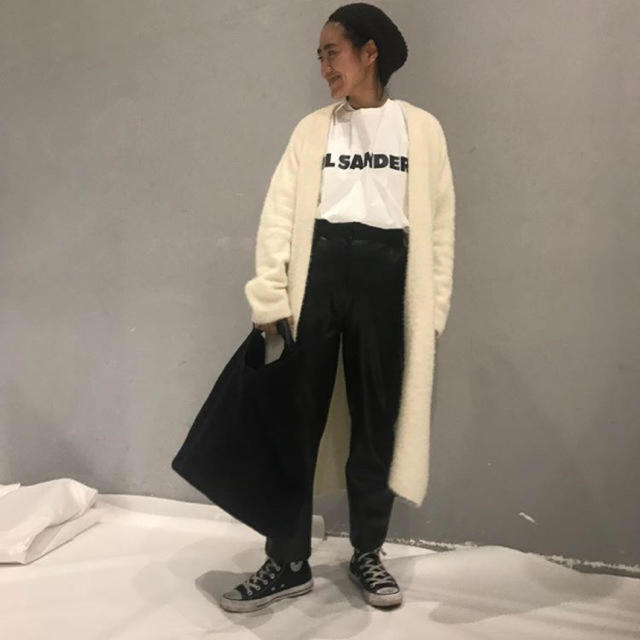 Jil Sander(ジルサンダー)のMサイズ限定  Jil Sander logo t-shirts レディースのトップス(Tシャツ(半袖/袖なし))の商品写真