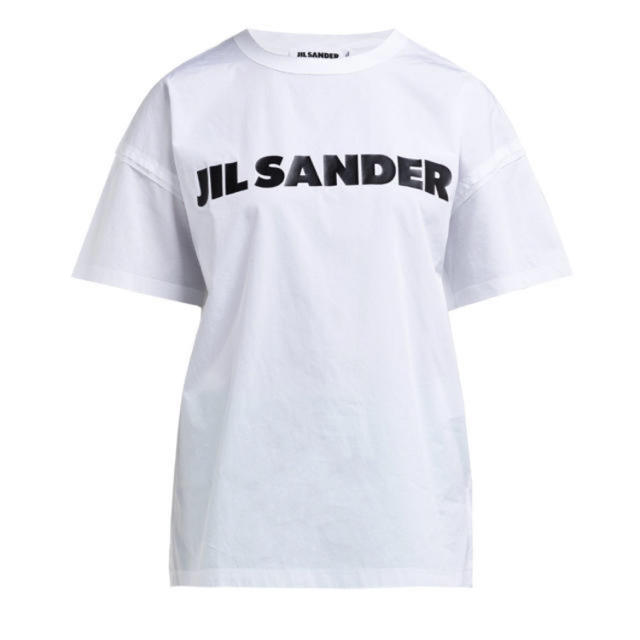 Jil Sander(ジルサンダー)のMサイズ限定  Jil Sander logo t-shirts レディースのトップス(Tシャツ(半袖/袖なし))の商品写真