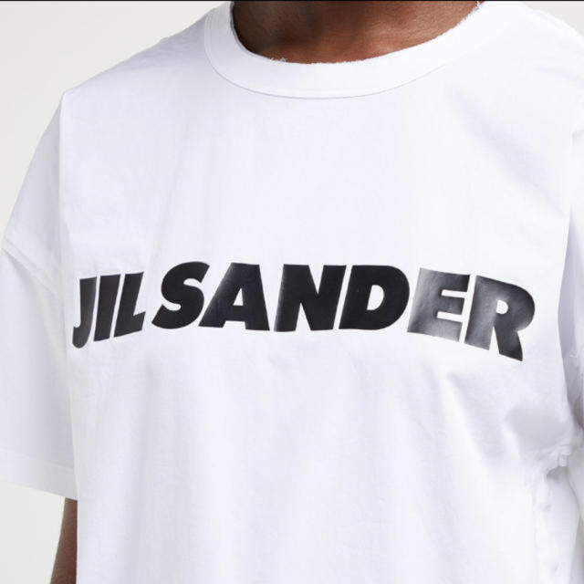 Jil Sander(ジルサンダー)のMサイズ限定  Jil Sander logo t-shirts レディースのトップス(Tシャツ(半袖/袖なし))の商品写真