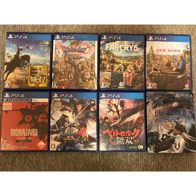 再再再..販 PS4 ソフト まとめ売り 8本セット - 家庭用ゲームソフト