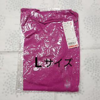 ユニクロ(UNIQLO)の【ユニクロ】プレミアムコットン クルーネックT(長袖)【Lサイズ】(Tシャツ(長袖/七分))