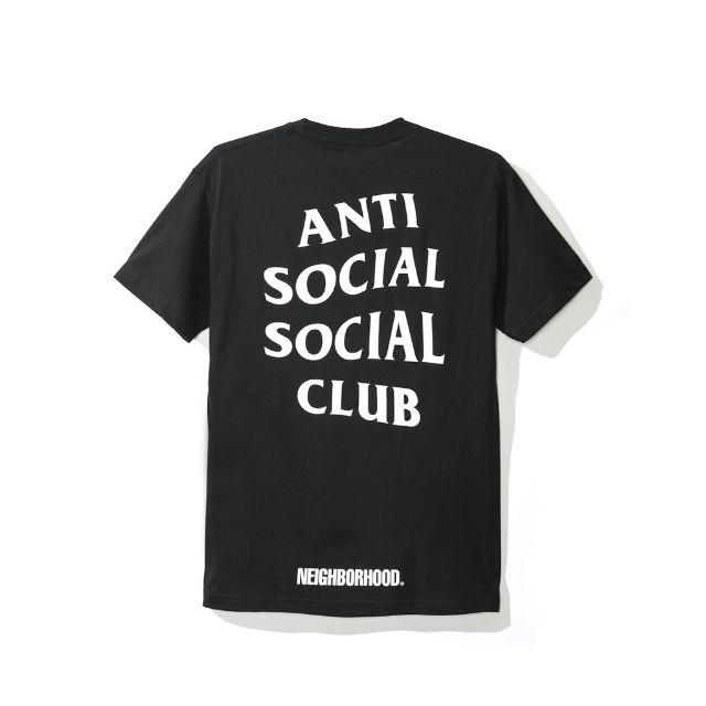 M 新品【Anti Social Social Club】ネイバー コラボteeMカラー