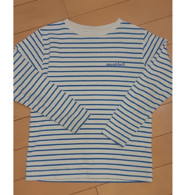 mont bell(モンベル)のmont-bell Tシャツ　長袖　110 キッズ/ベビー/マタニティのキッズ服男の子用(90cm~)(Tシャツ/カットソー)の商品写真