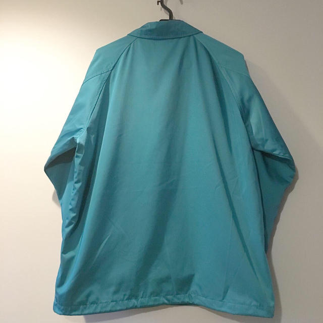 WEGO(ウィゴー)のナイロンジャケット コーチジャケット ターコイズブルー L メンズのジャケット/アウター(ナイロンジャケット)の商品写真